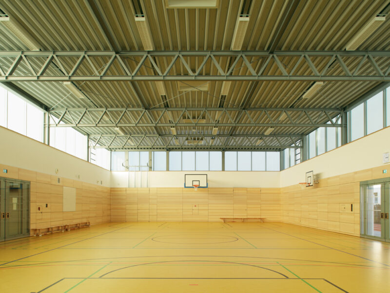 Sports hall - Heinle Wischer Partner Architects, Dresden