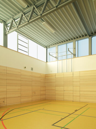 Sports hall - Heinle Wischer Partner Architects, Dresden